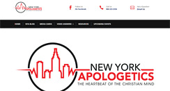 Desktop Screenshot of newyorkapologetics.com